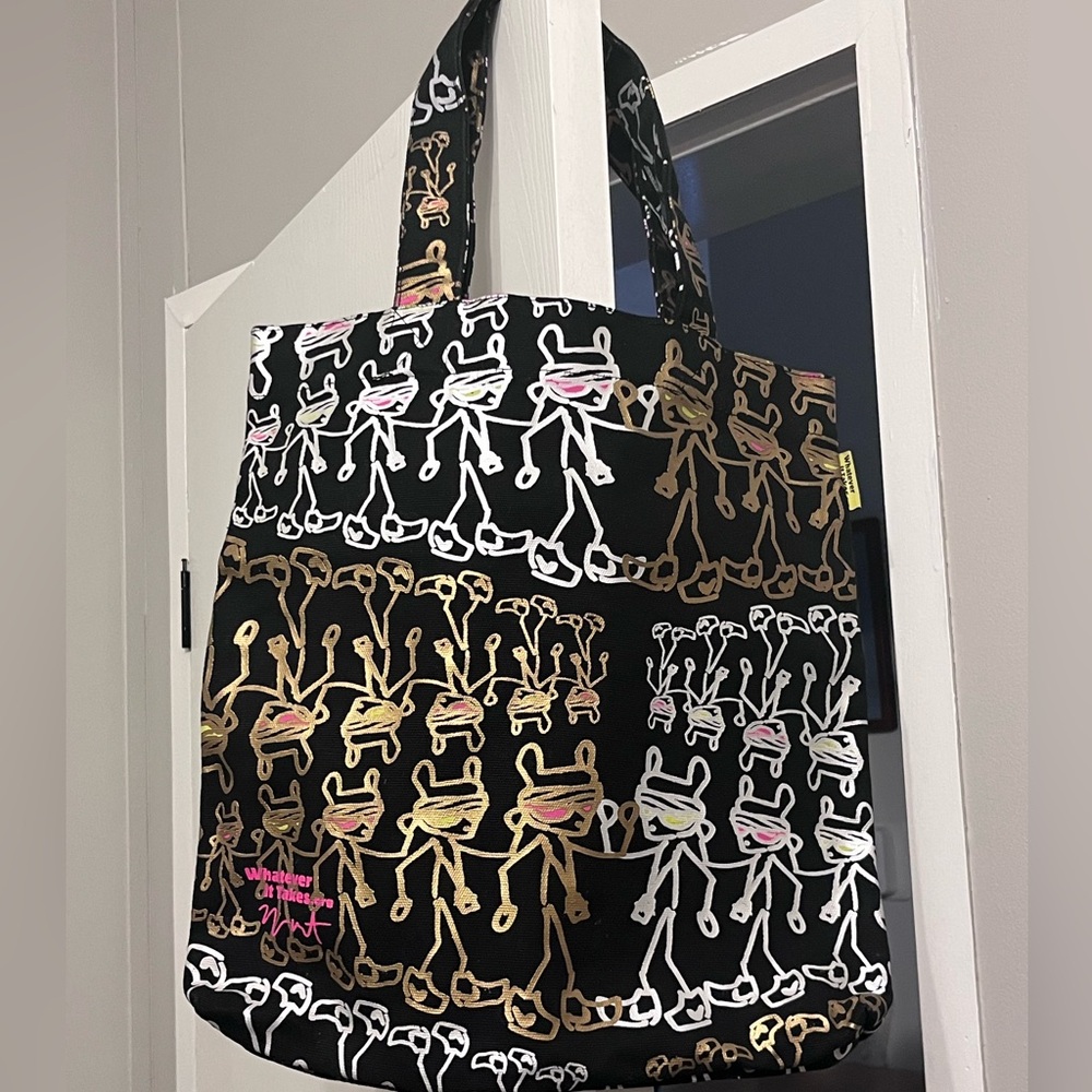 Kanye West art tote bag